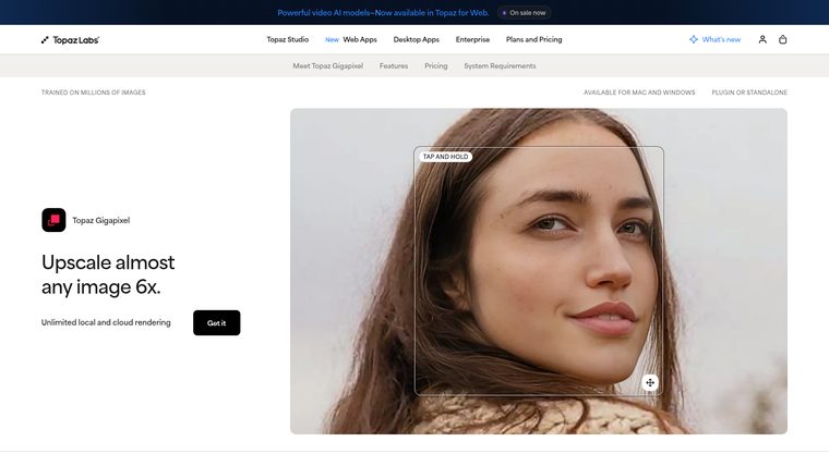 Topaz homepage